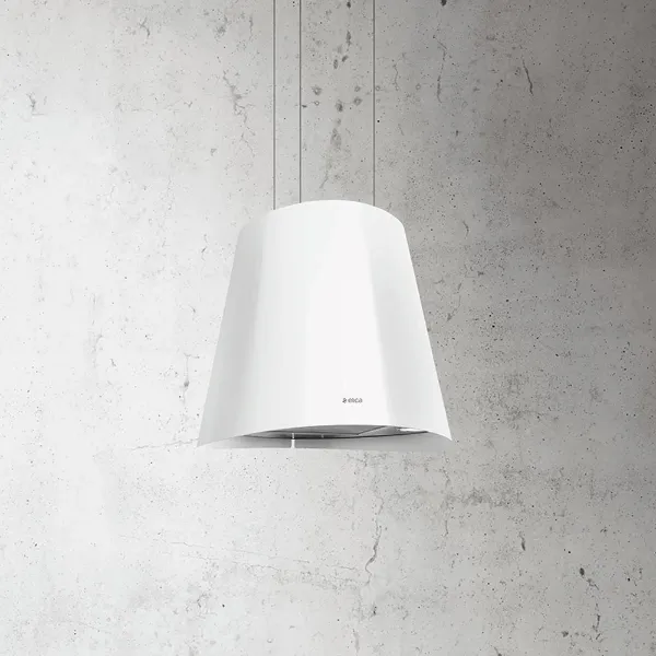 Elica JUNO-WH Juno 90cm LED Ceiling Mounted Cooker Hood in White_main