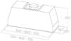 Elica CT-35-90 CT35 PRO 90cm Built-in Cooker Hood in Stainless Steel_dimensions