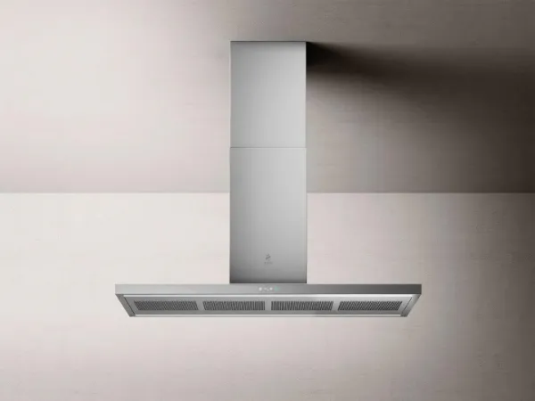 Elica THIN-ISLAND Thin Island 120cm Slimline Cooker Hood in Stainless Steel_main
