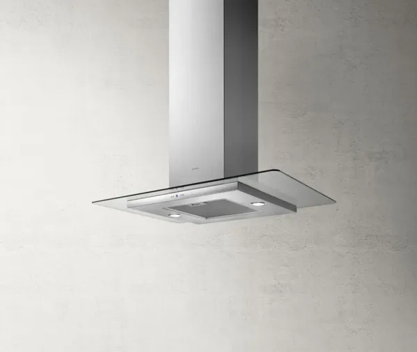 Elica TRIBE-A-ISLAND Tribe Island 90cm Cooker Hood in Stainless Steel