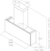 Elica RULES-CS-90 Rules 90cm Customisable Wall-Mounted Cooker Hood_dimensions