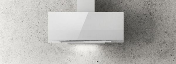 Elica APLOMB 90cm Wall Mounted Cooker Hood In White_main