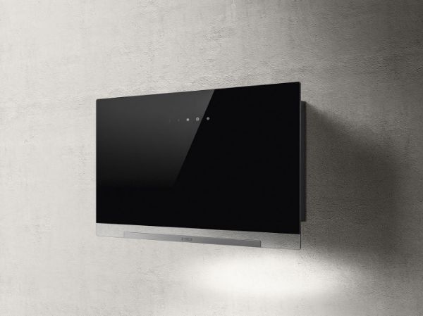 Elica APLOMB 60cm Wall Mounted Hood In Black_main