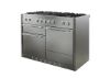 Mercury MCY1200DFSS 91570 1200 Dual Fuel Range Cooker in Stainless Steel with Chrome Trim_side