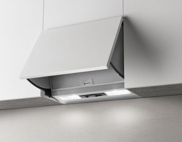 Elica INT-LED-SP Integrata 60cm Wide Integrated Hood in Grey_main