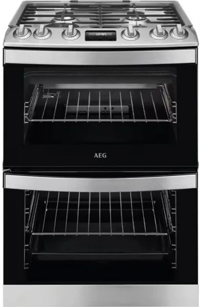 AEG CGB6131ACM 60cm Double Oven Gas Cooker _main