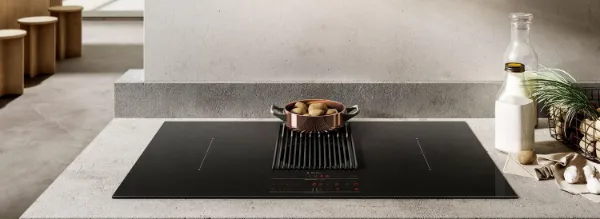 Elica NT-LIBRA-BLK-DO NikolaTesla LIBRA 83cm Induction Hob in Black - Duct Out_hob