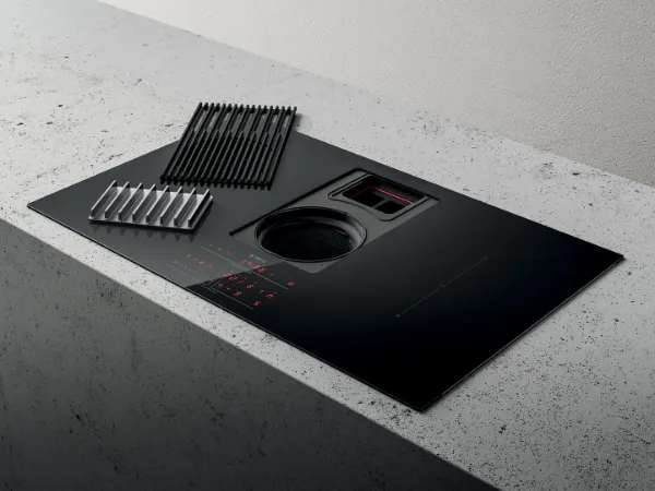 Elica NT-LIBRA-BLK-DO NikolaTesla LIBRA 83cm Induction Hob in Black - Duct Out_parts