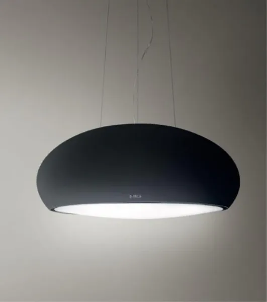 Elica PEARL-BLK Pearl 80cm Wide Ceiling Cooker Hood in Matt Black _main