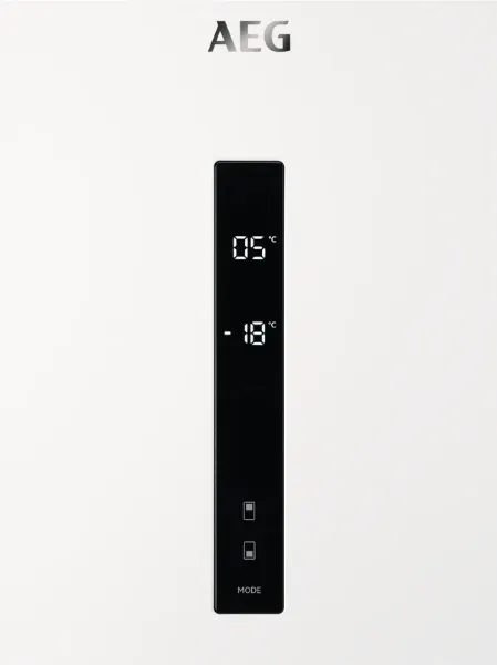 AEG RCB632E3MW 6000 TwinTech® Freestanding Frost Free Fridge Freezer in White_display