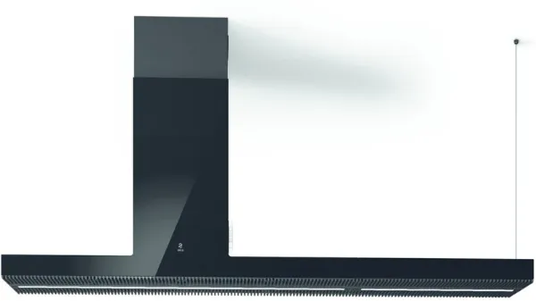 Elica HAIKU-ISL-180-BLK Haiku Island 180cm Wide Island Cooking Hood in Black_main