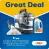 Vax CDSW-MPXPKIT Spotwash Home Duo Carpet Washer with extra 1.5l Spotwash Antibacterial Solution - Blue_main