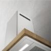 Elica BIO 90cm Wall Mounted Chimney Hood in White and Oak_light