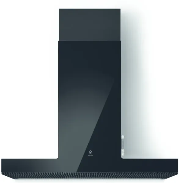 Elica HAIKU-90-BLK Haiku 90cm Wide Wall Mounted Chimney Hood in Black_main