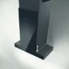 Elica HAIKU-60-BLK 60cm Wide Wall Mounted Chimney Hood in Black_above