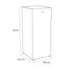Sensis RFTLF01Z54EW 54.8cm Low Frost Tall Freezer - White_dimensions