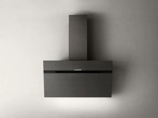 Elica Ascent-URB-IRON 90cm Wide Angled Hood In Cast Iron Effect_main