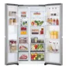 LG GSBC40PYPE 91.3cm 60/40 Frost Free American Fridge Freezer - Prime Silver_interior full