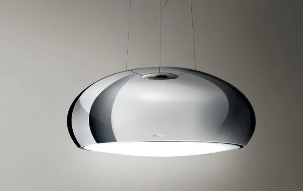 Elica PEARL-SS Pearl 80cm Wide Ceiling Cooker Hood in Polished Stainless Steel _main