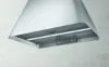 Elica IKONA-LIGHT-SS 60cm Wide Ceiling Mounted Cooker Hood in Stainless Steel_close up