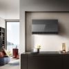Elica SUPER-PLAT-GR 90cm Super Plat Wall Mounted Cooker Hood in Grey_kitchen view