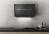 Elica BLOOM-LUX-DEK Bloom S Lux 90cm Wall-Mounted Angled Cooker Hood in Dekton Stoneware_room view