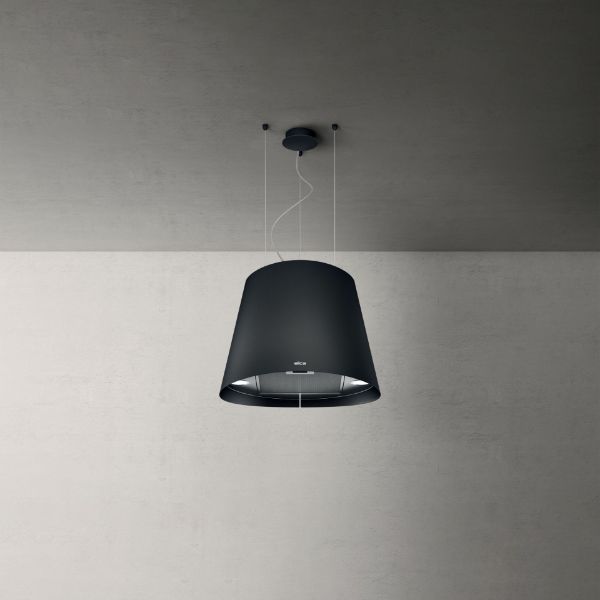 Elica JUNO-BLK Juno LED 50cm Ceiling Mounted Cooker Hood in Black _main