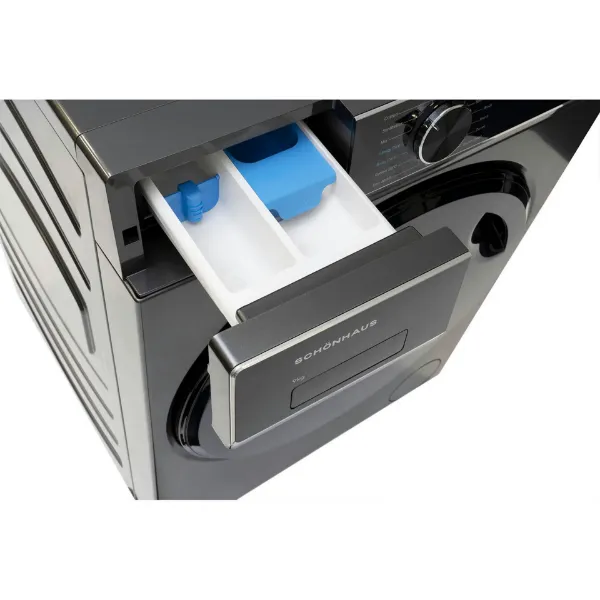 Schonhaus WMSF01914AG 9kg 1400 Spin Washing Machine - Graphite_detergent drawer