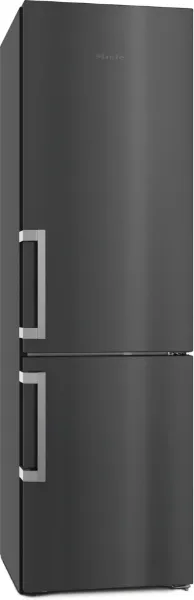 Miele KFN 4795 AD BST Freestanding Fridge Freezer in BlackSteel with with DailyFresh, NoFrost and DynaCool _main