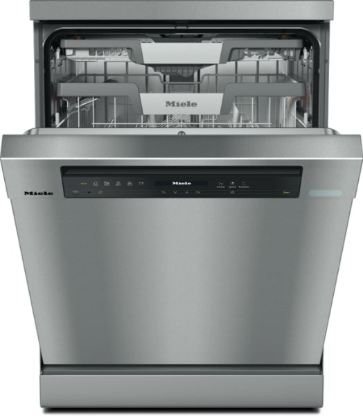 Miele G7600 SC CLST Freestanding Full Size Dishwasher with AutoDos - CleanSteel_main