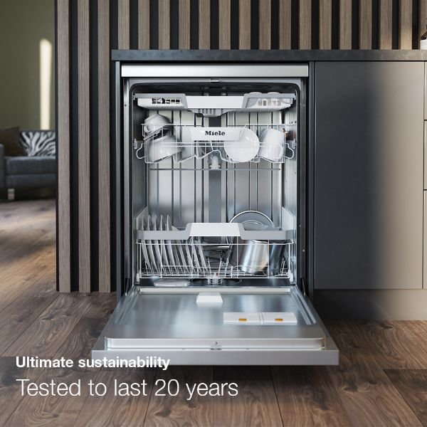 Miele G5790 SCVi SL 45cm Slimline Integrated Dishwasher in Stainless steel/CleanSteel_ultimate sustainability