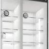 Hotpoint HPG2 6592 XP4UK American Style Fridge Freezer in Silver_shelves