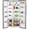 Hotpoint HPG2 6592 XP4UK American Style Fridge Freezer in Silver_interior full