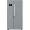 Hotpoint HPG2 6592 XP4UK American Style Fridge Freezer in Silver_main