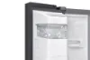 Samsung RS70F66KCFEU 91cm Side by Side American Fridge Freezer - Black_ice maker