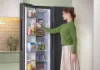 Samsung RS70F64KEFEU 91cm Side by Side American Fridge Freezer - Black_in use