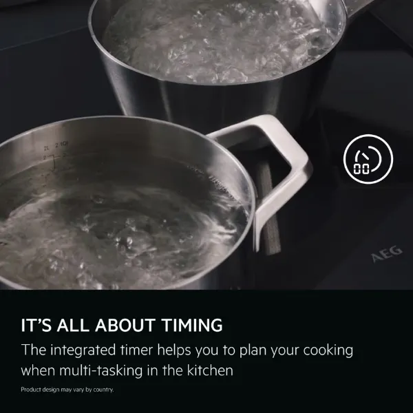 AEG TN64IA04FB 59cm Induction Hob_timing
