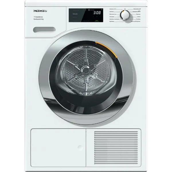 Miele TEH785 WP 9kg Heat Pump Tumble Dryer - White_main