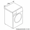 Bosch WGG254F1GB 10kg 1400 Spin Washing Machine - White_dimensions