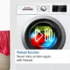 Bosch WGG254F1GB 10kg 1400 Spin Washing Machine - White_reload function