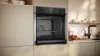 Neff B3ACE4AN3B 59.4cm Built In Electric Single Oven - Stainless Steel_open door