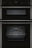 Neff U1ACE2AG3B 59.4cm Built In Electric Double Oven - Graphite Grey_front