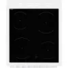 Beko EDVC503W 50cm Electric Cooker with Double Oven - White_hob