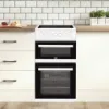 Beko EDVC503W 50cm Electric Cooker with Double Oven - White