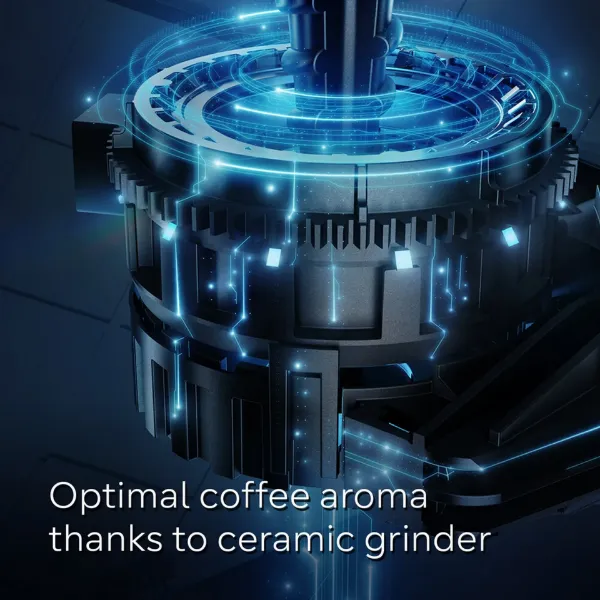 Siemens TP515GB1 Bean to cup coffee machine - Black/Silver_optimal coffee aroma