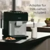 Siemens TP515GB1 Bean to cup coffee machine - Black/Silver_adapter included