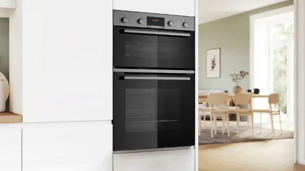 Bosch MBA533BS3B Series 4- 60cm Built In Double Oven - Stainless Steel_main