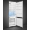 Smeg C875TNE 70cm Integrated In Column No Frost Fridge Freezer In White_open