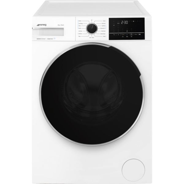 Smeg WNP84SECUK 60cm 8kg White Freestanding Washing Machine main