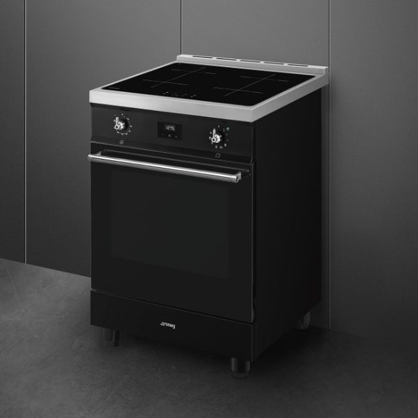 SMEG Concert C6IPBLT2 60 cm Electric Induction Cooker side view